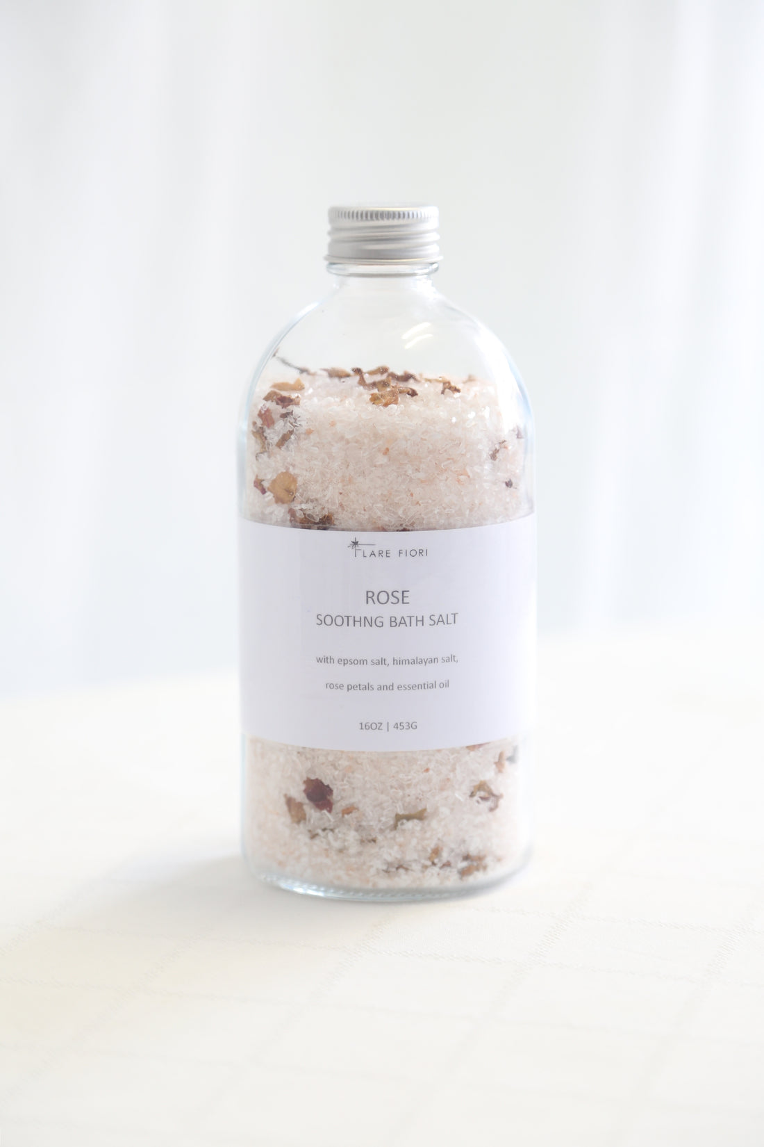 Flare Fiori Homemade Organic Bath Salt